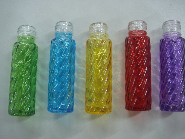 10ml swirel color bottle